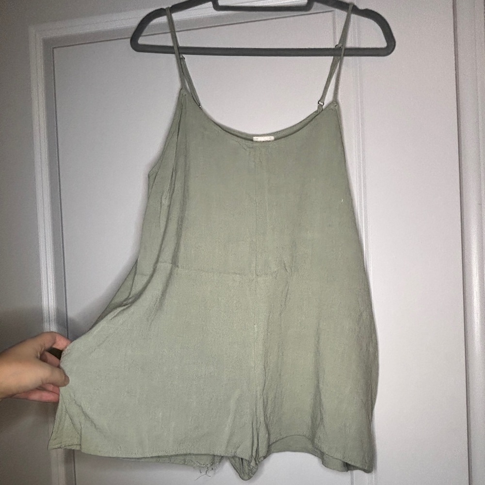 By Together Sage Green Romper